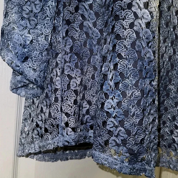 New Directions Sheer/Lined Blouse - Picture 3 of 6